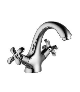 Смеситель для раковины крест Lemark Flora LM0106C