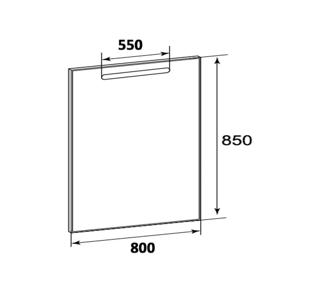 Зеркало Roca GAP 80 ZRU9302689