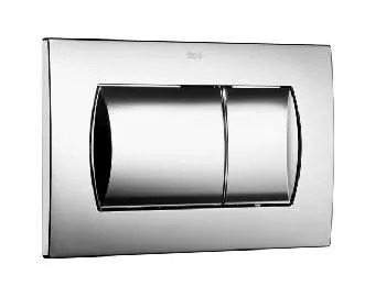 Кнопка для инсталляции 2реж механич хром глянец Roca Active 62B 8901160B1