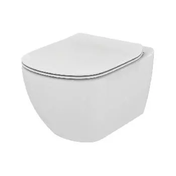 яУнитаз подвесной Ideal Standard Tesi безободковый с сиденьем м/л дюропласт T007901+T352701