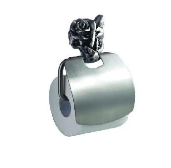 ЯДержатель туалетной бумаги ART MAX Rose серебро AM-0919-T