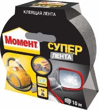 Лента хоз. "Супер Лента Момент" (серебр.) 2500см, блистер 4600611241036