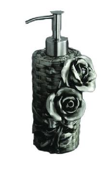 Дозатор жидкого мыла ART MAX Rose серебро AM-0091A-T
