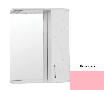 Зеркало - шкаф Линия Стиля "Панда 65" РОЗОВЫЙ ЗАКАЗ