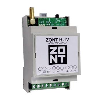 Термостат ZONT H-1V GSM на DIN-рейку ML13213