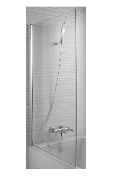 Шторка душевая для ванны JACOB DELAFON STRUKTURA 6мм, 140х80 хр. E6D042-GA