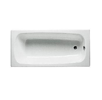 Ванна чугунная ROCA Continental 160x70 белая без ножек 21291200R